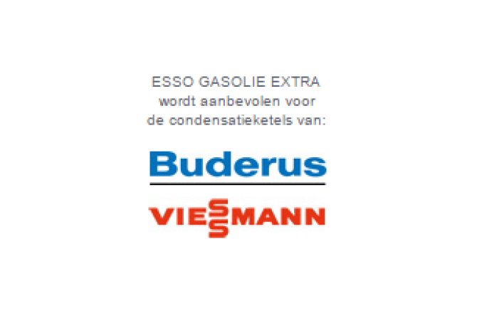 Esso gasolie extra Buderus Viessmann